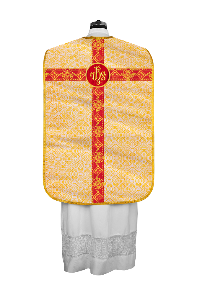 Embroidered Roman Chasuble Vestment