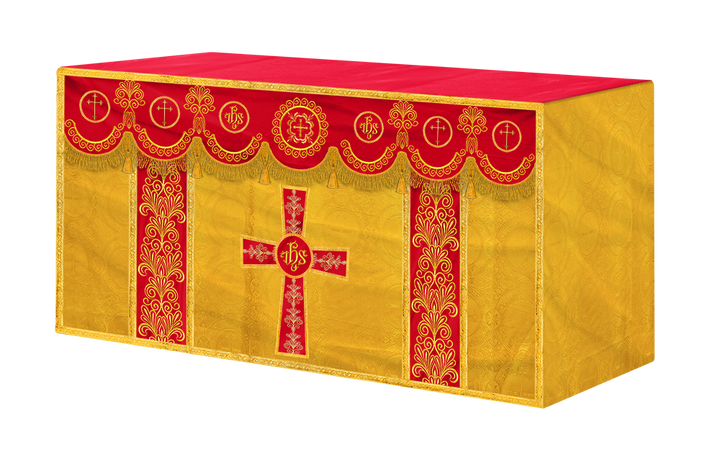 Altar Cloth with Liturgical Motif