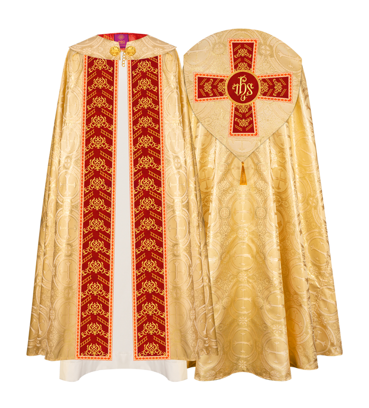 GOTHIC COPE VESTMENTS WITH ADORNED MOTIFS