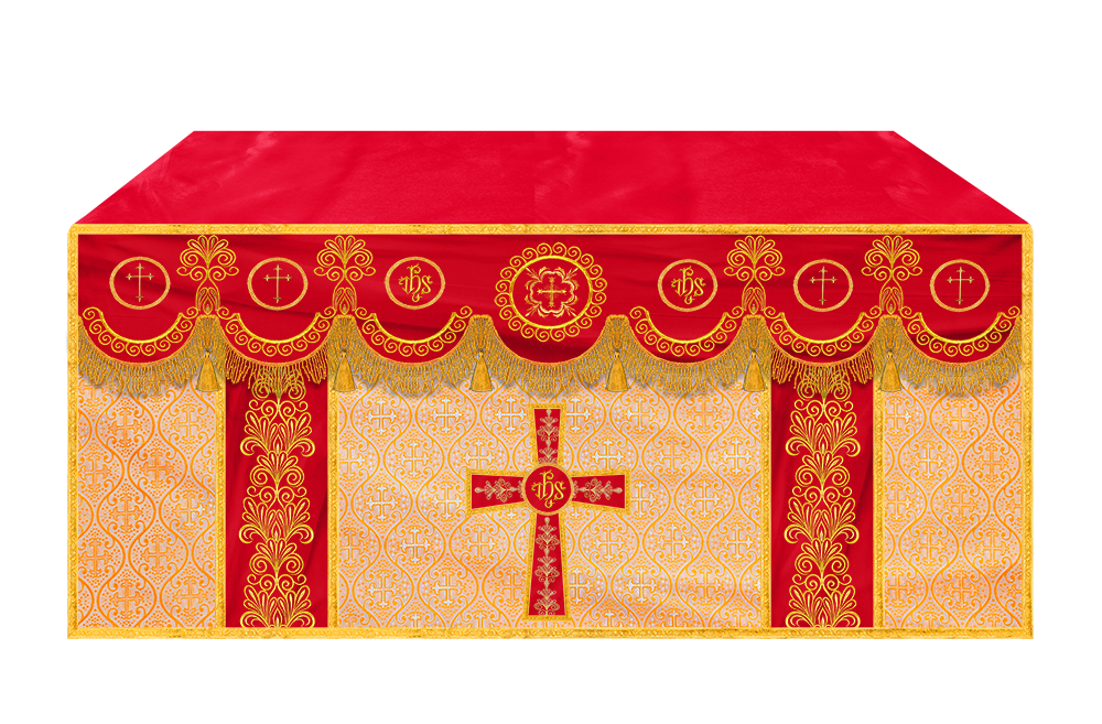 Altar Cloth with Liturgical Motif