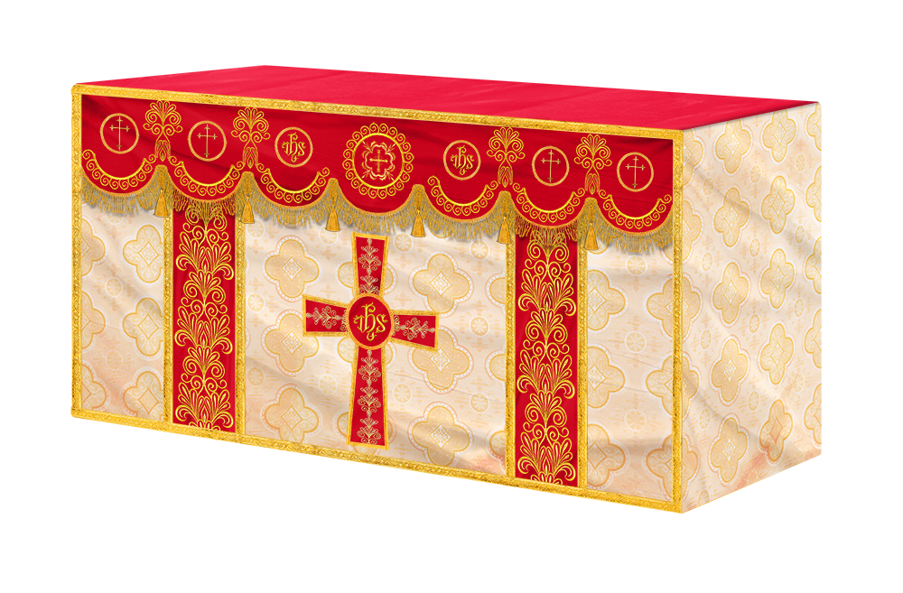 Altar Cloth with Liturgical Motif