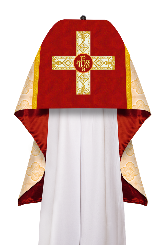 Humeral veil - White Diamond lace