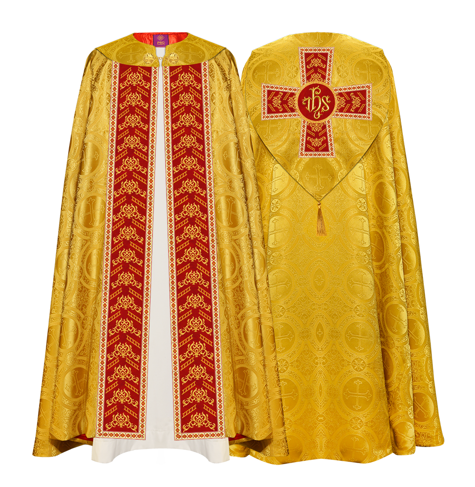 GOTHIC COPE VESTMENTS WITH ADORNED MOTIFS