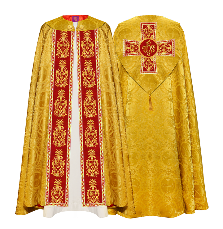 GOTHIC COPE WITH EMBROIDERED MOTIFS