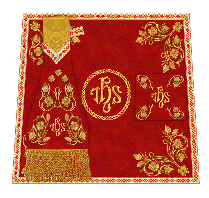 Grapes Embroidery Mass set with Motif