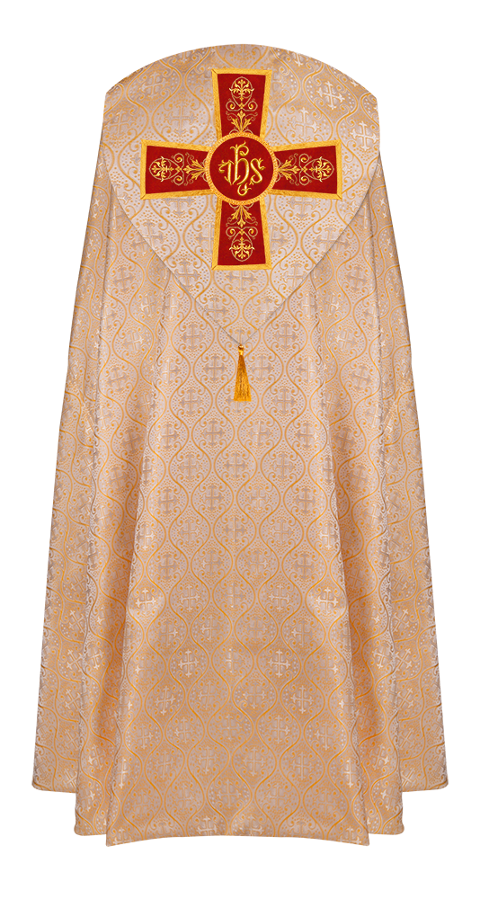 GOTHIC COPE WITH ORNATE EMBROIDERY