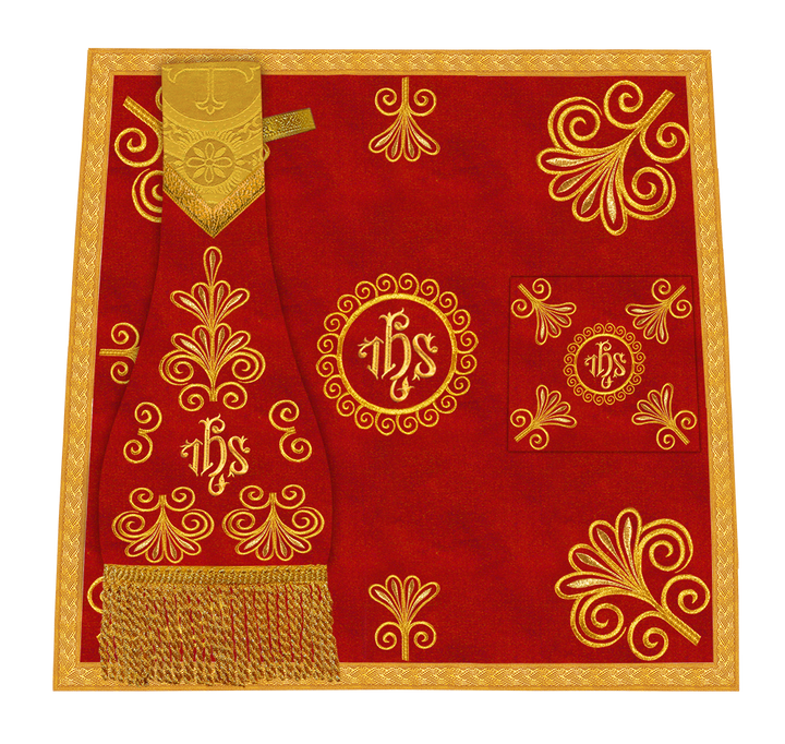 Elegant mass set with rich embroidery - Flourish collection