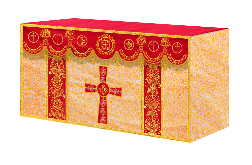 Altar Cloth with Liturgical Motif