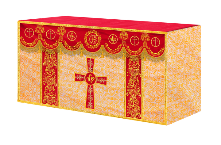 Altar Cloth with Liturgical Motif