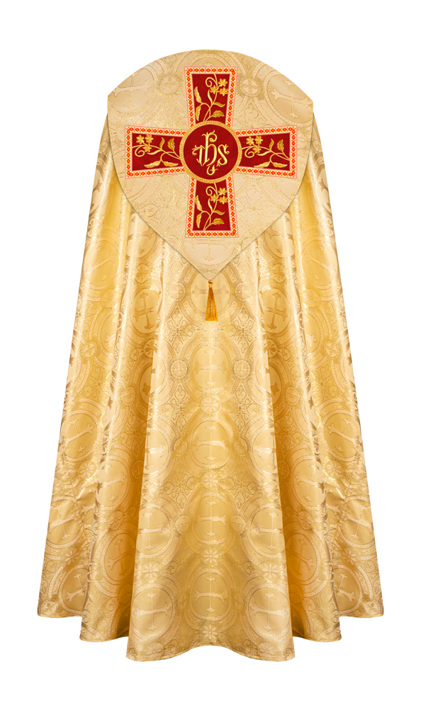 GOTHIC COPE VESTMENTS ORNATED WITH FLORAL DESIGN