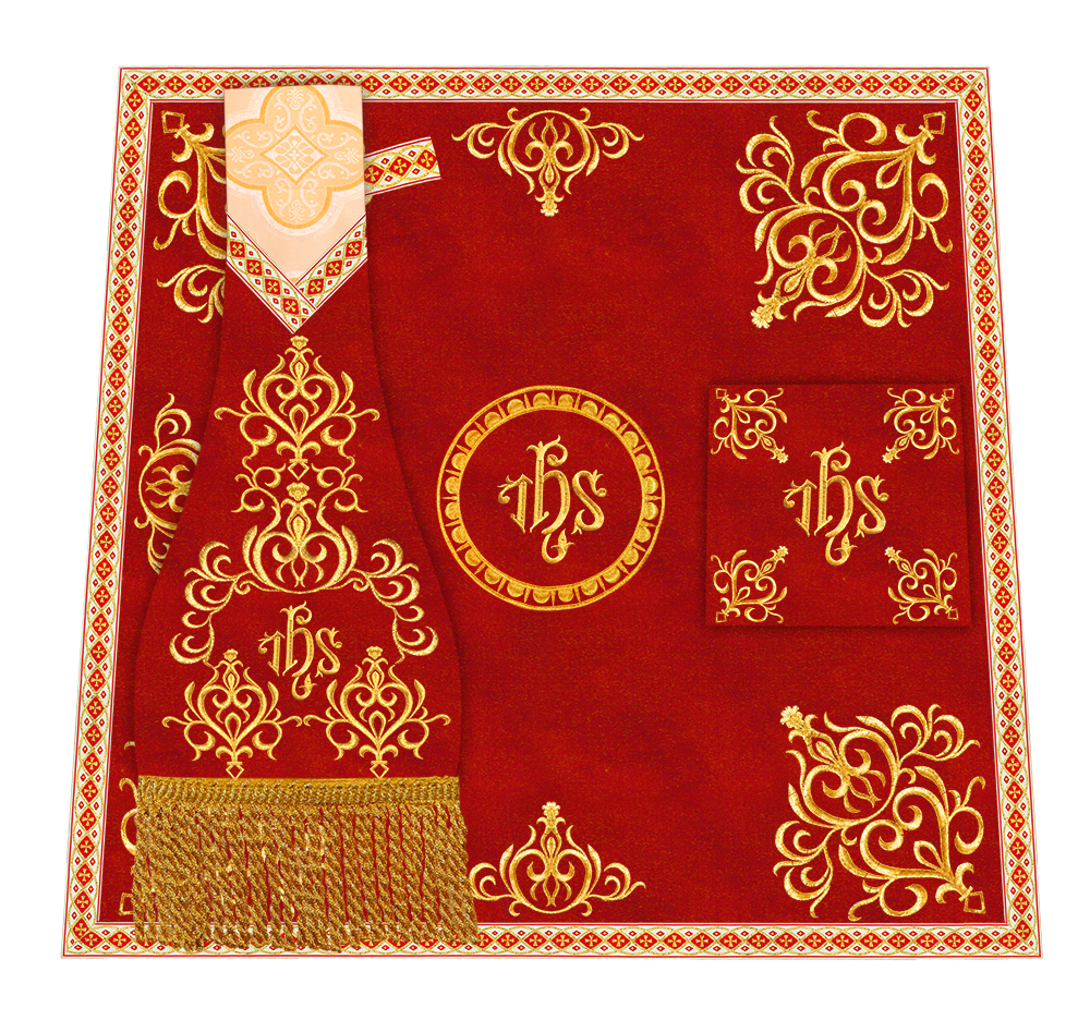 Emboidery Church Mass Set