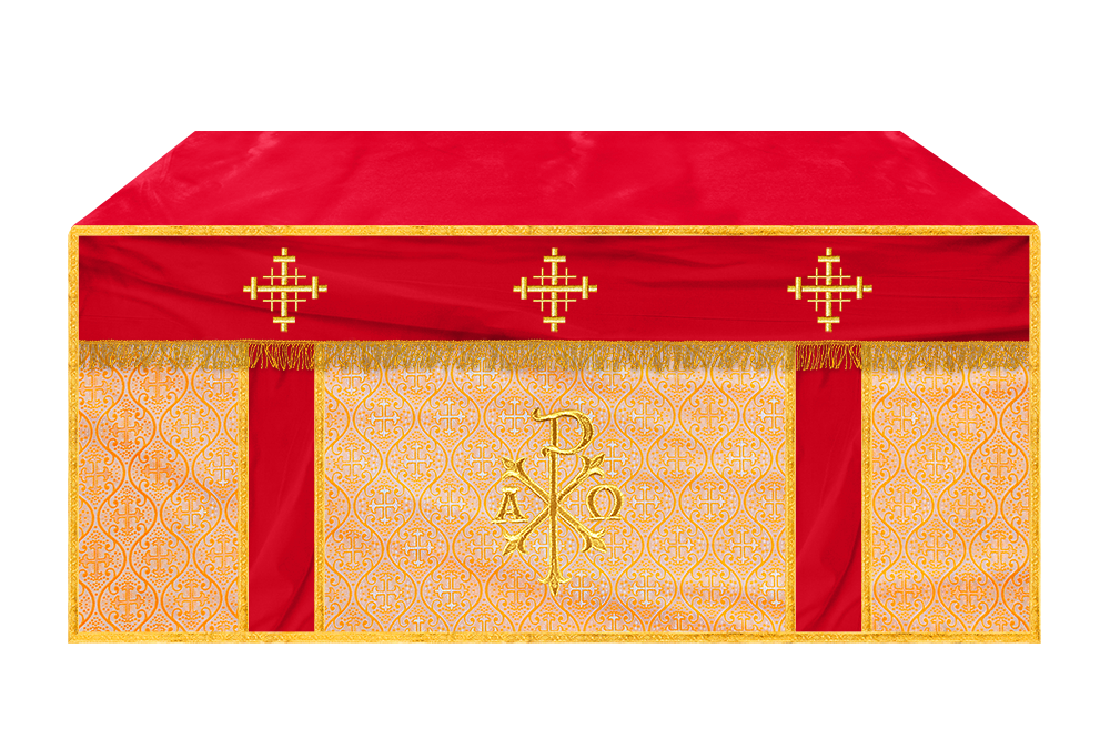 Altar Cloth with Spiritual Cross