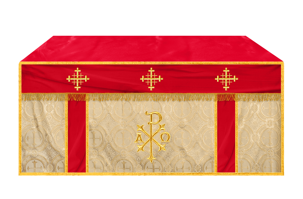 Altar Cloth with Spiritual Cross