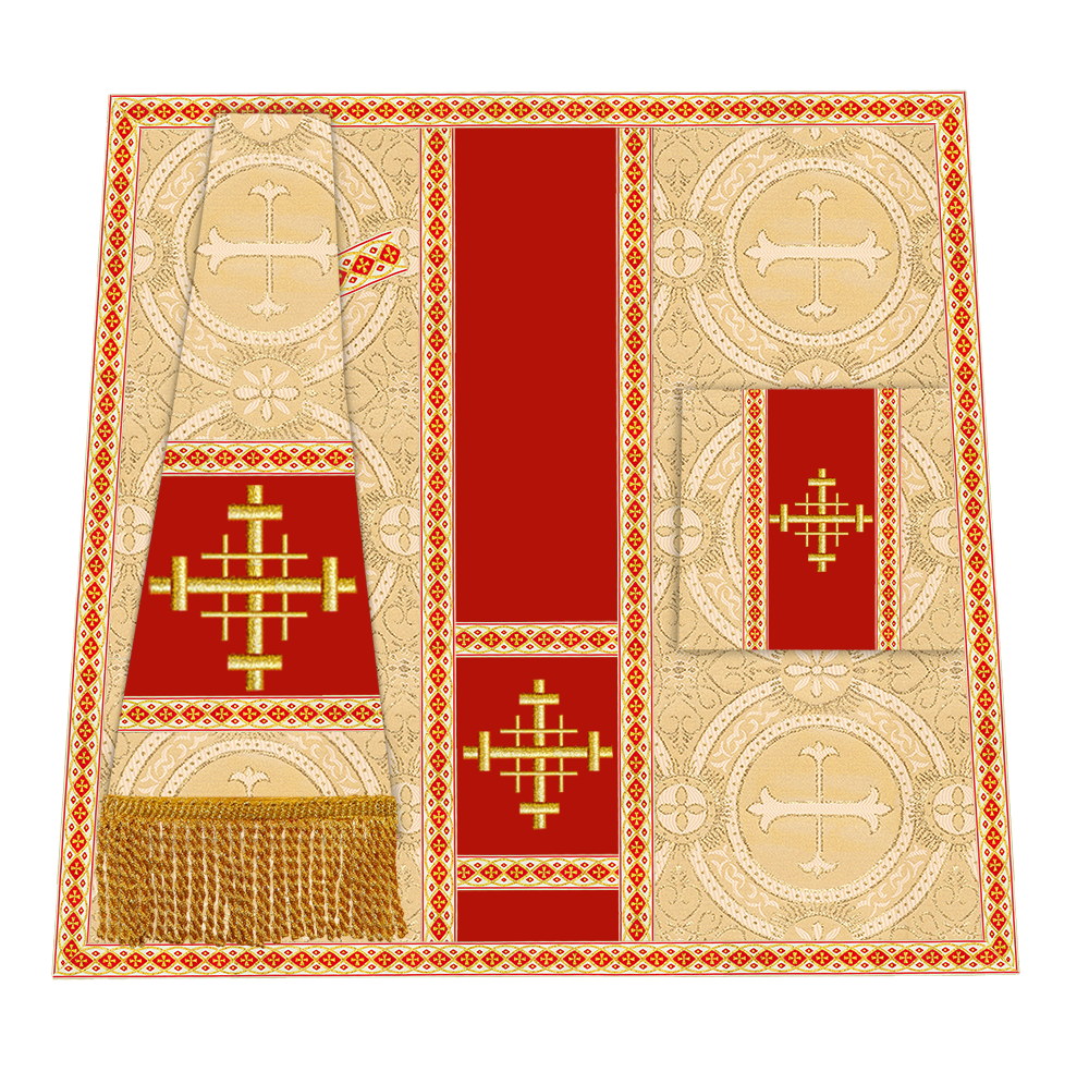 Liturgical Mass set with Cross