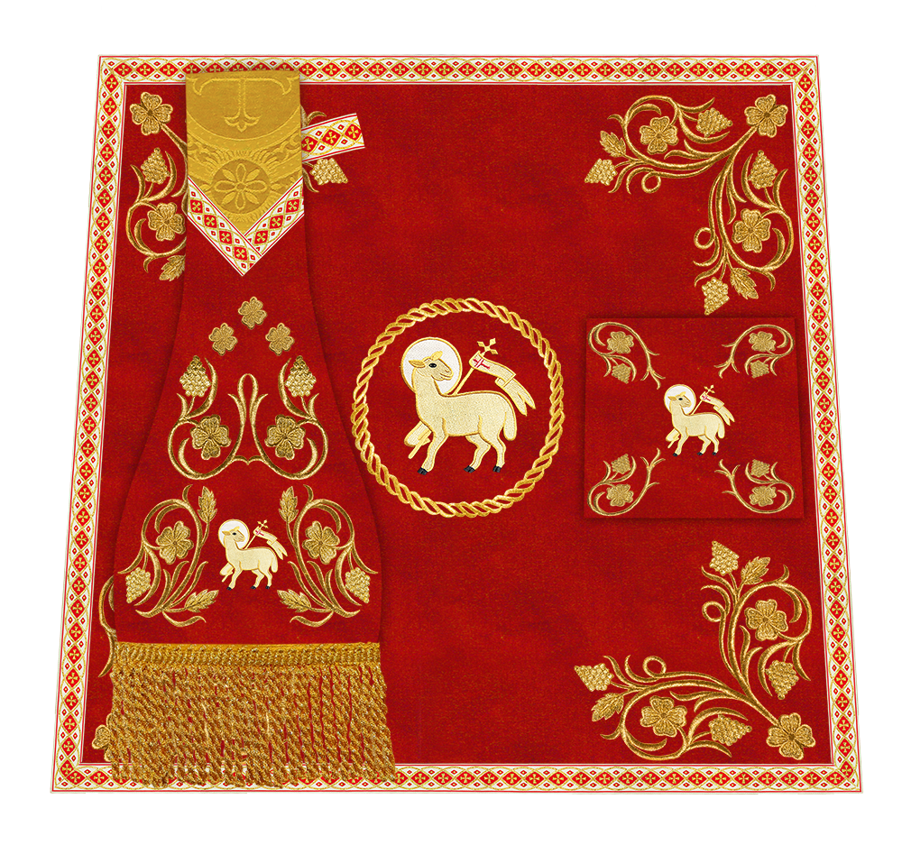 Grapes Embroidery Mass set with Motif