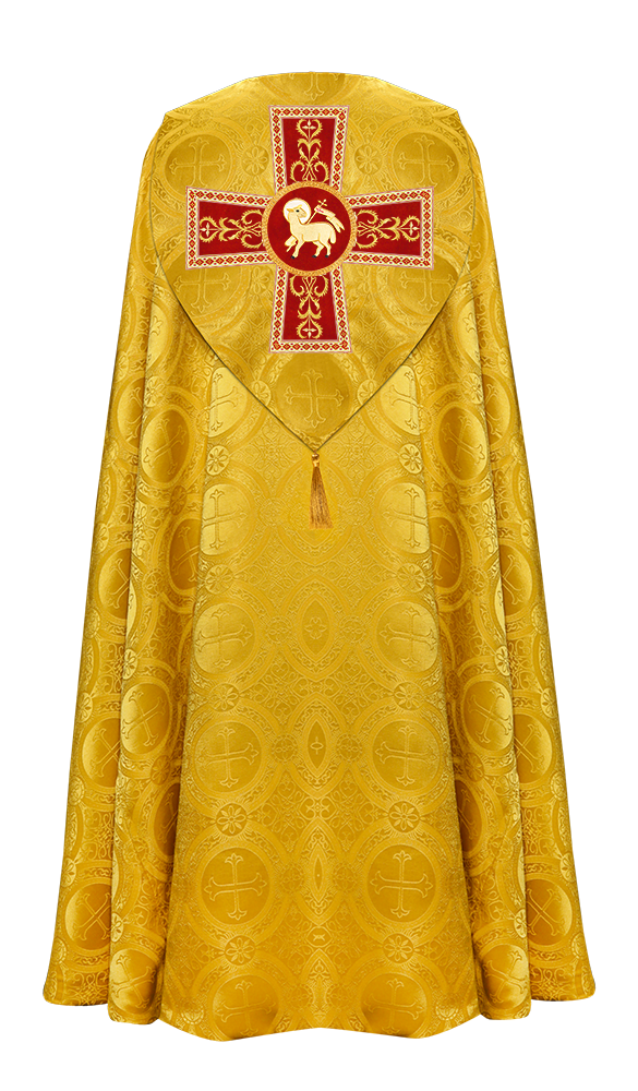 GOTHIC COPE VESTMENTS WITH ADORNED ORPHREY
