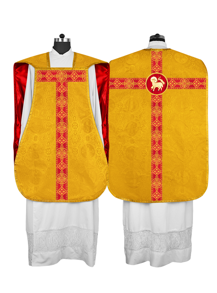 Embroidered Roman Chasuble Vestment