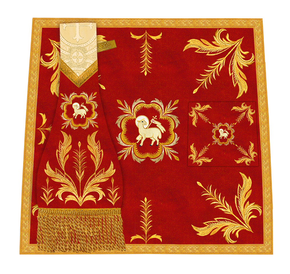 Embroidered Mass set with Motif - Sanctus Collection