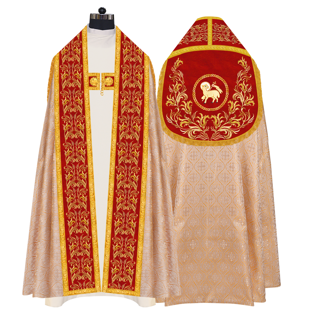 Roman Cope Vestment with Adorned Orphery