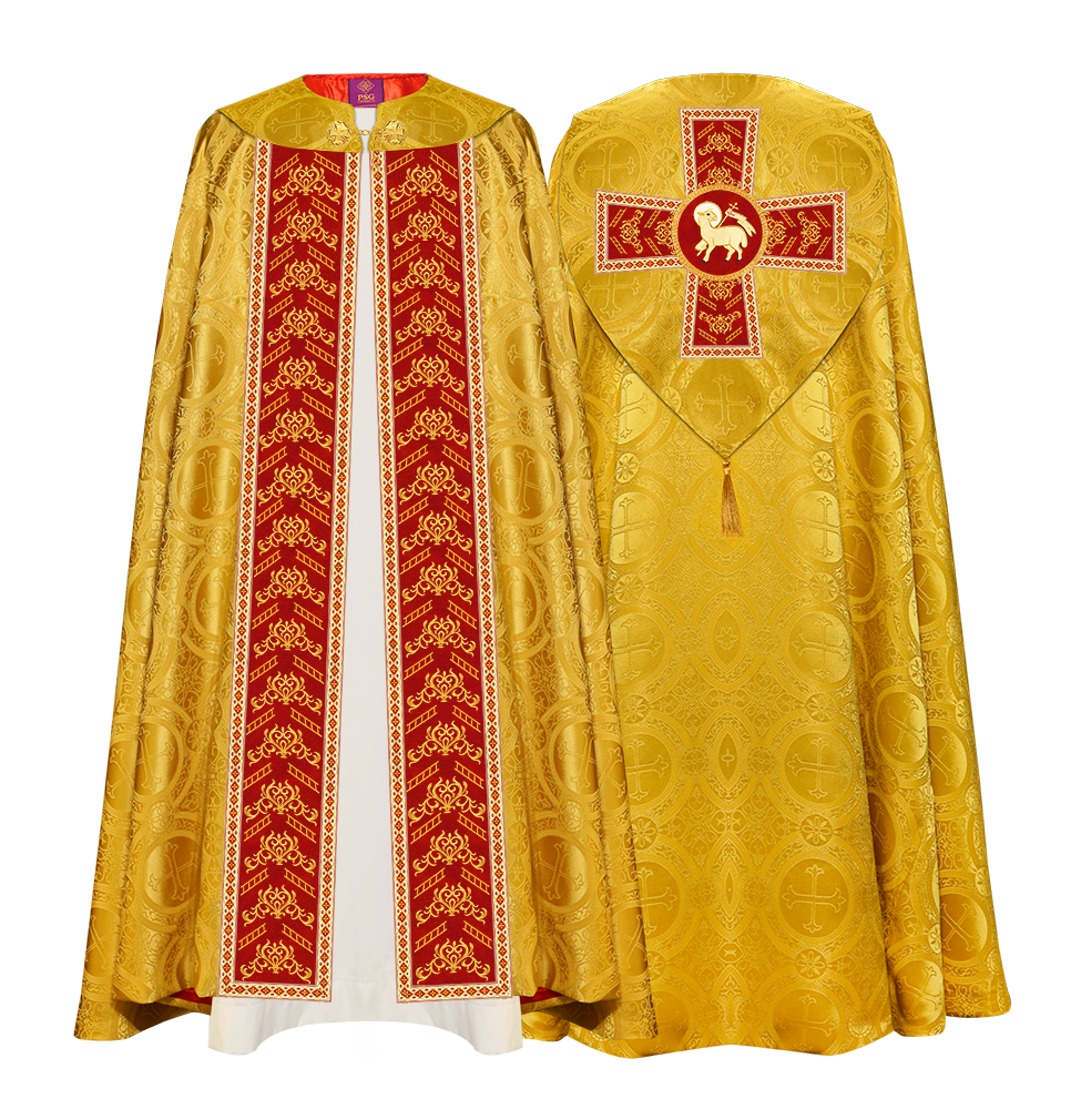 GOTHIC COPE VESTMENTS WITH ADORNED MOTIFS