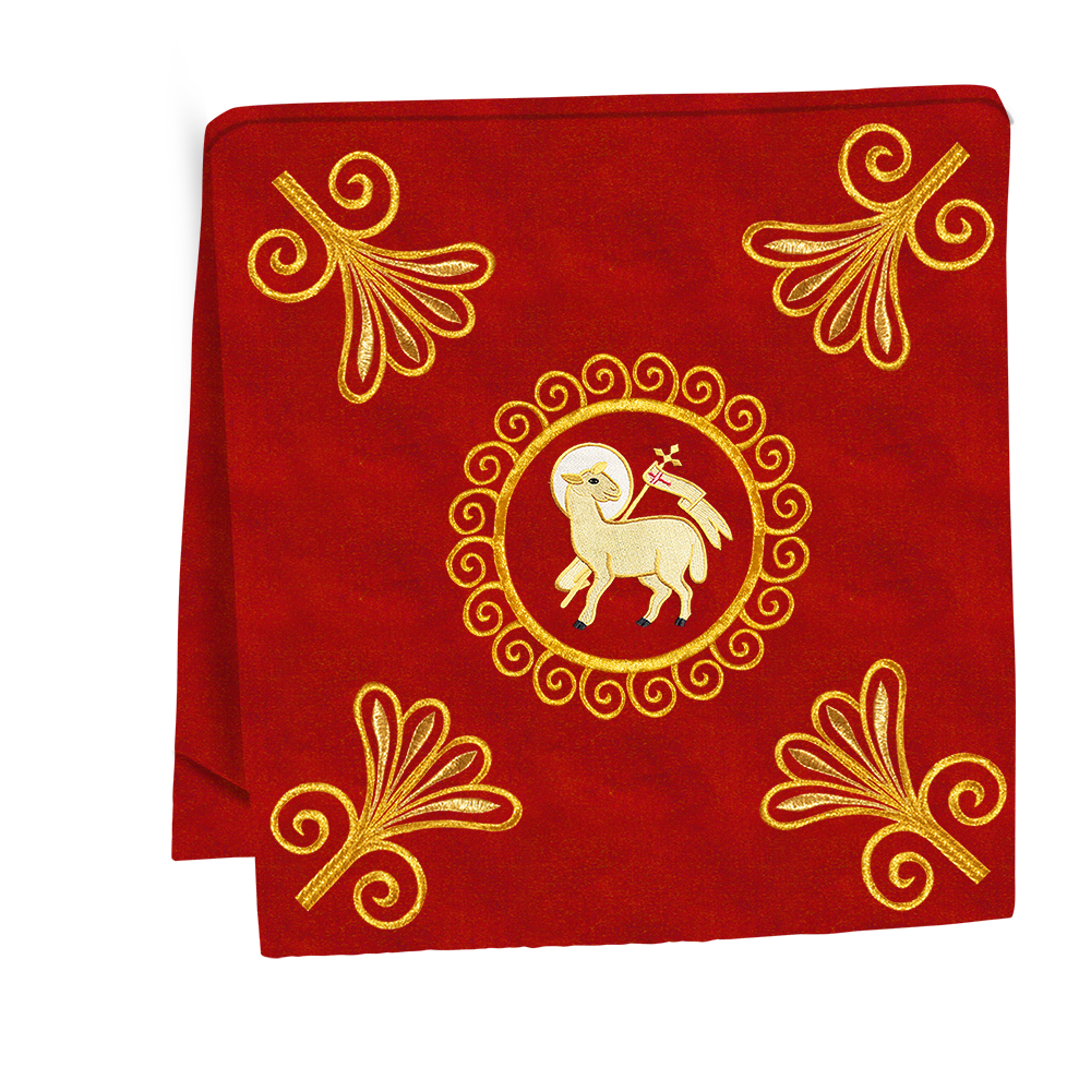 Ornate Embroidery Mass Set with Motif