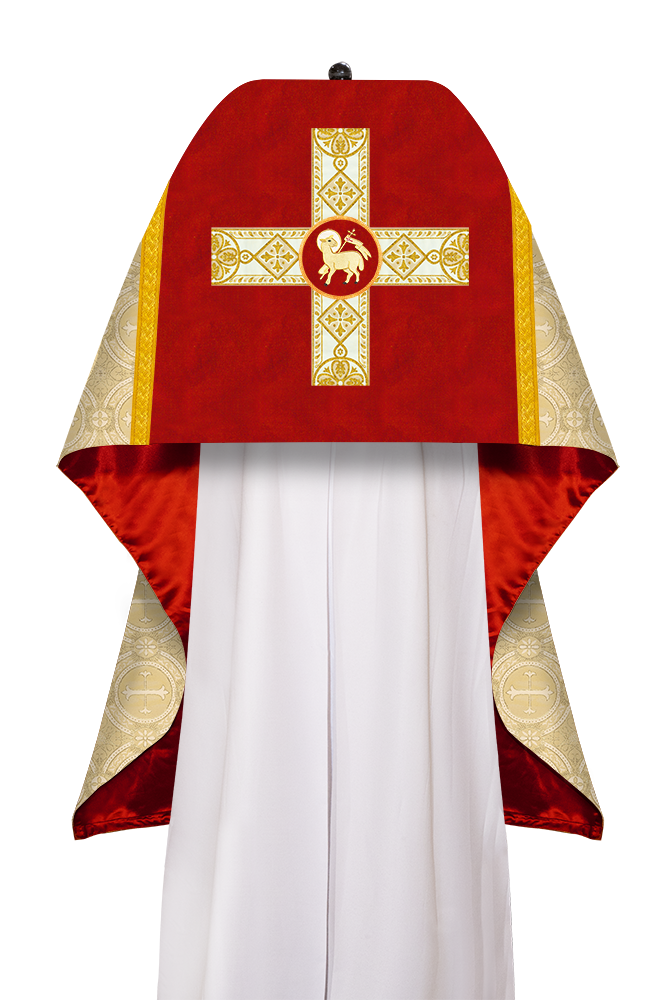 Humeral veil - White Diamond lace