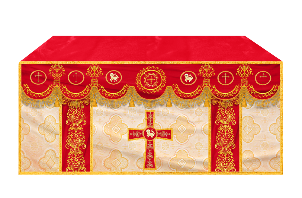 Altar Cloth with Liturgical Motif