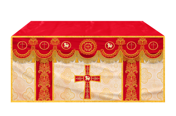 Altar Cloth with Liturgical Motif