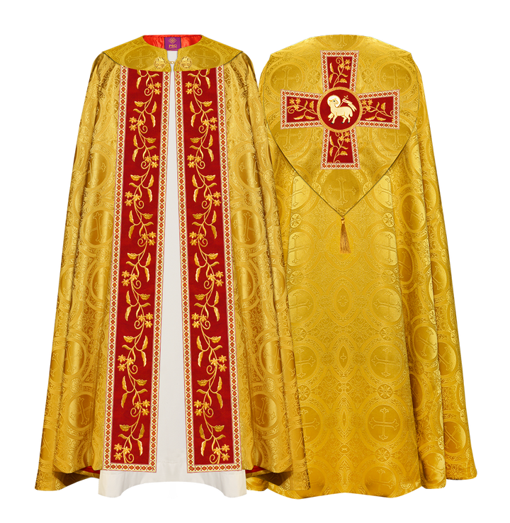 GOTHIC COPE VESTMENTS ORNATED WITH FLORAL DESIGN