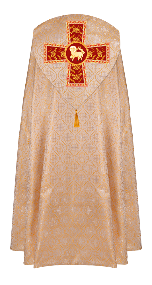 GOTHIC COPE VESTMENTS WITH ADORNED MOTIFS