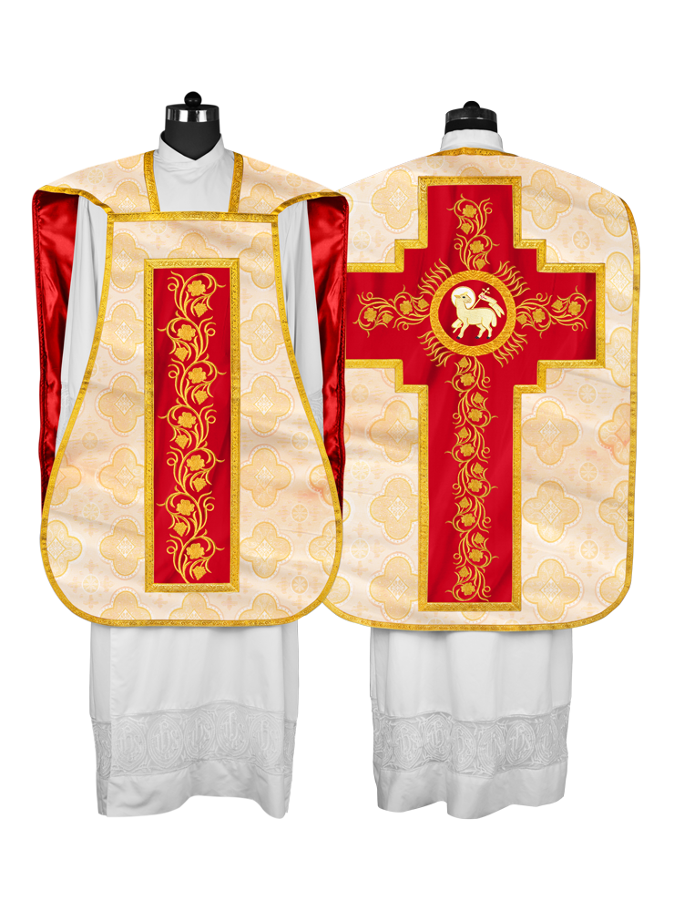 Catholic fiddleback chasuble vestment - Grapes collection