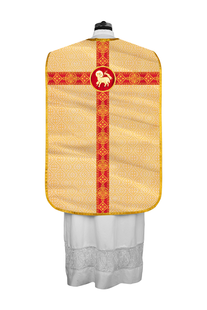 Embroidered Roman Chasuble Vestment
