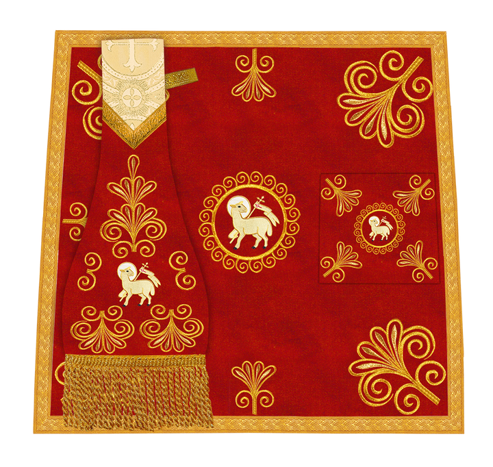 Elegant mass set with rich embroidery - Flourish collection