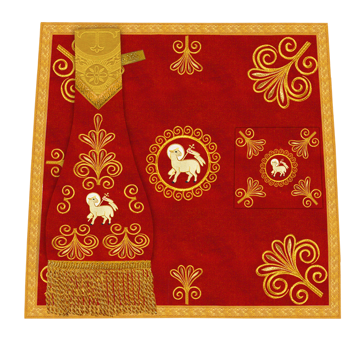 Elegant mass set with rich embroidery - Flourish collection