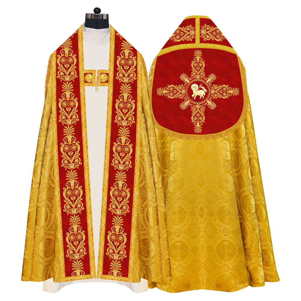 Fervent Roman cope vestment - Victoria collection