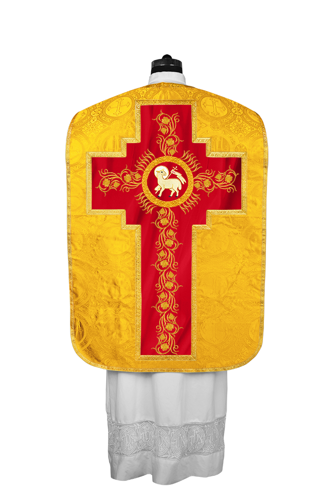Catholic fiddleback chasuble vestment - Grapes collection