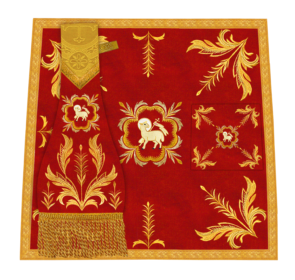 Embroidered Mass set with Motif - Sanctus Collection