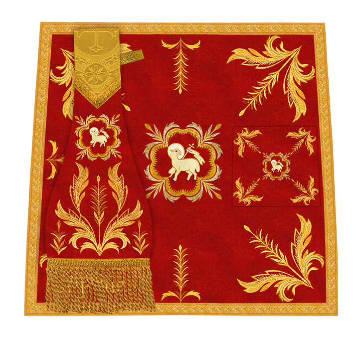 Embroidered Mass set with Motif - Sanctus Collection