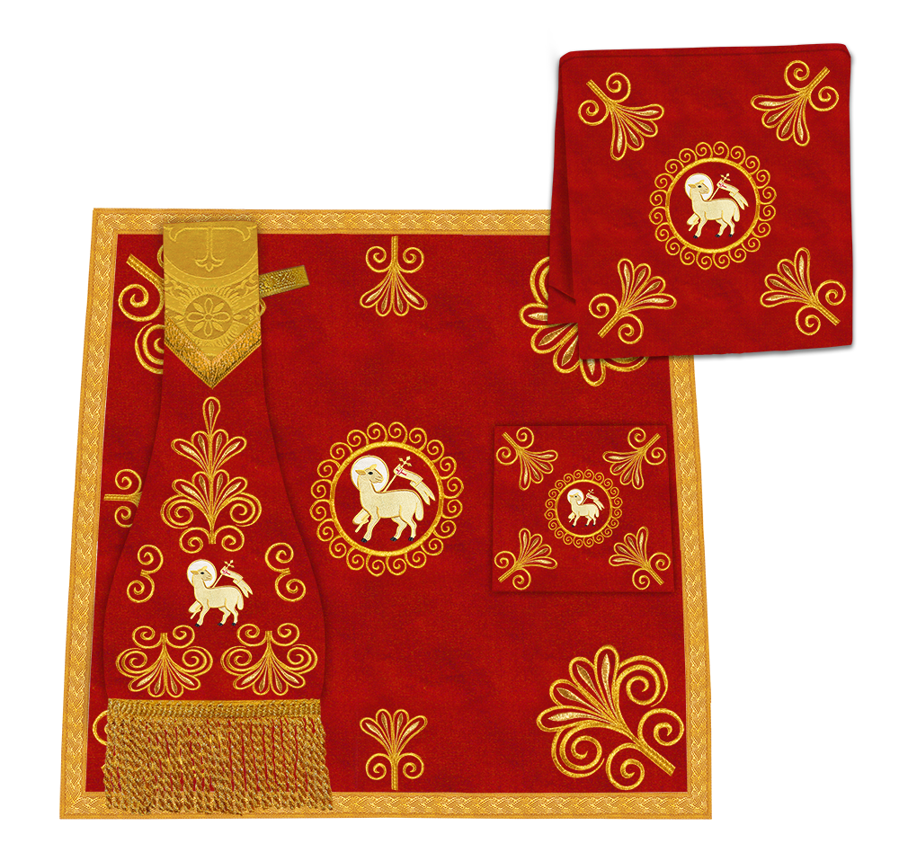 Altar Cloth with Liturgical Motif