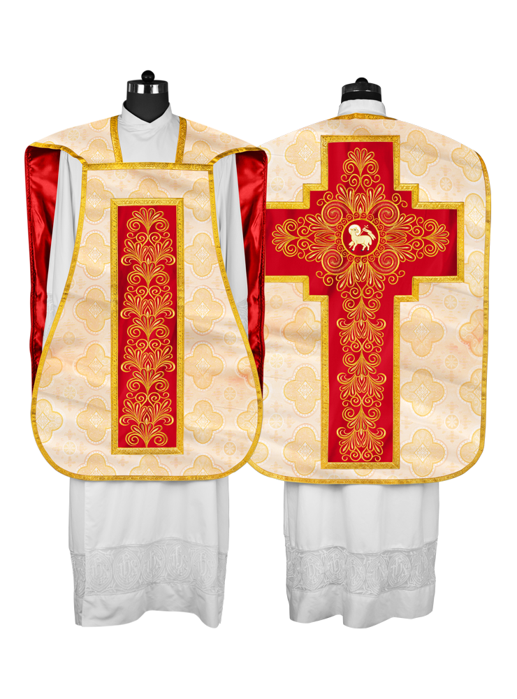 Traditional Roman chasuble vestment - Flourish collection