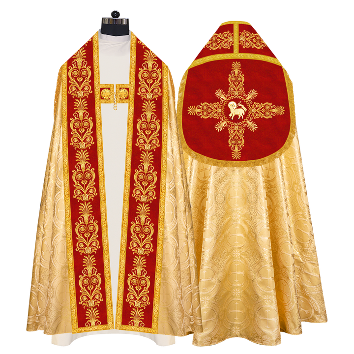 Fervent Roman cope vestment - Victoria collection