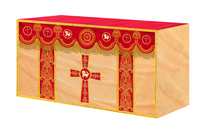 Altar Cloth with Liturgical Motif