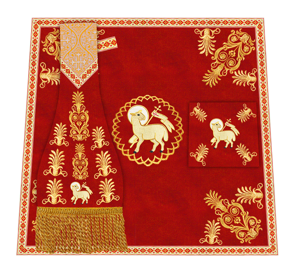 Embroidered Motif and Trims Mass Set