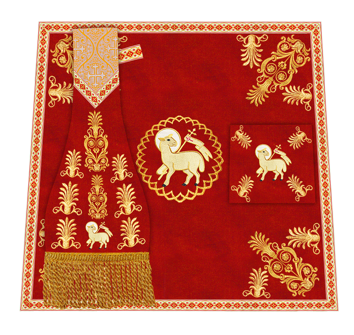Embroidered Motif and Trims Mass Set