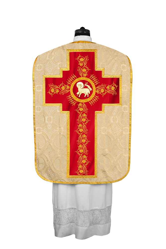 Catholic fiddleback chasuble vestment - Grapes collection