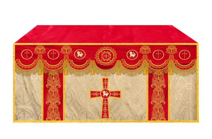 Altar Cloth with Liturgical Motif