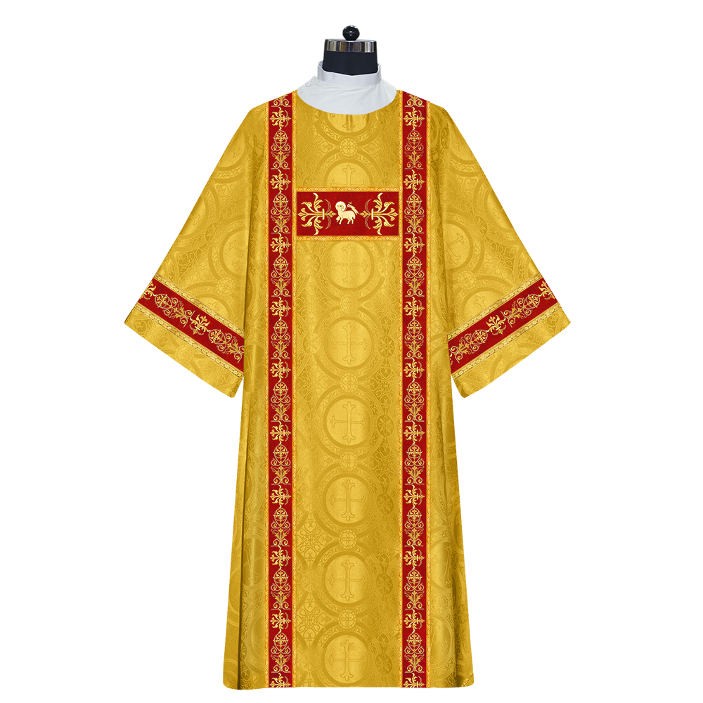 DALMATICS WITH ORNATE EMBROIDERY