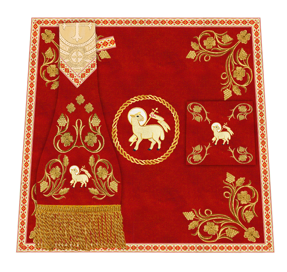 Grapes Embroidery Mass set with Motif