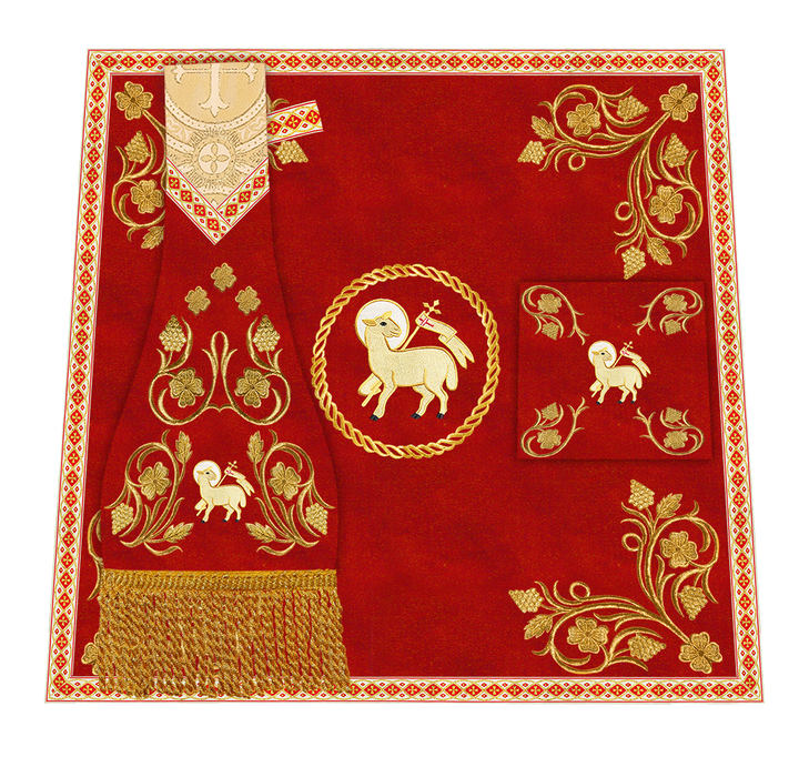 Grapes Embroidery Mass set with Motif