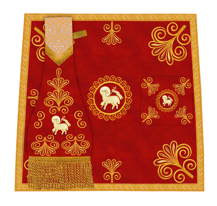 Elegant mass set with rich embroidery - Flourish collection